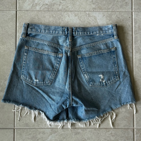Anthropologie AGOLDE Parker Denim Long Shorts - Picture 8 of 10